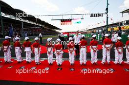 Grid kids. 29.07.2018. Formula 1 World Championship, Rd 12, Hungarian Grand Prix, Budapest, Hungary, Race Day.