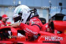 Sebastian Vettel (GER) Scuderia Ferrari  29.07.2018. Formula 1 World Championship, Rd 12, Hungarian Grand Prix, Budapest, Hungary, Race Day.