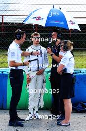 Sergey Sirotkin (RUS) Williams on the grid. 29.07.2018. Formula 1 World Championship, Rd 12, Hungarian Grand Prix, Budapest, Hungary, Race Day.