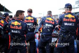 Red Bull Racing  29.07.2018. Formula 1 World Championship, Rd 12, Hungarian Grand Prix, Budapest, Hungary, Race Day.