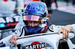 Sergey Sirotkin (RUS) Williams FW41 on the grid. 29.07.2018. Formula 1 World Championship, Rd 12, Hungarian Grand Prix, Budapest, Hungary, Race Day.