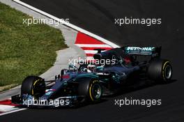 Lewis Hamilton (GBR) Mercedes AMG F1 W09. 29.07.2018. Formula 1 World Championship, Rd 12, Hungarian Grand Prix, Budapest, Hungary, Race Day.