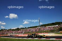 Carlos Sainz Jr (ESP) Renault Sport F1 Team RS18. 29.07.2018. Formula 1 World Championship, Rd 12, Hungarian Grand Prix, Budapest, Hungary, Race Day.