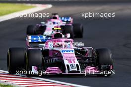 Esteban Ocon (FRA) Sahara Force India F1 VJM11. 29.07.2018. Formula 1 World Championship, Rd 12, Hungarian Grand Prix, Budapest, Hungary, Race Day.