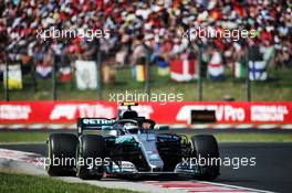 Valtteri Bottas (FIN) Mercedes AMG F1 W09. 29.07.2018. Formula 1 World Championship, Rd 12, Hungarian Grand Prix, Budapest, Hungary, Race Day.