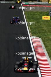 Max Verstappen (NLD) Red Bull Racing RB14. 29.07.2018. Formula 1 World Championship, Rd 12, Hungarian Grand Prix, Budapest, Hungary, Race Day.
