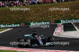 Lewis Hamilton (GBR) Mercedes AMG F1 W09. 29.07.2018. Formula 1 World Championship, Rd 12, Hungarian Grand Prix, Budapest, Hungary, Race Day.