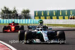 Valtteri Bottas (FIN) Mercedes AMG F1 W09. 29.07.2018. Formula 1 World Championship, Rd 12, Hungarian Grand Prix, Budapest, Hungary, Race Day.