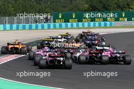 Start of the race 29.07.2018. Formula 1 World Championship, Rd 12, Hungarian Grand Prix, Budapest, Hungary, Race Day.