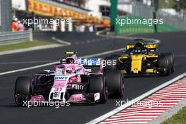 Esteban Ocon (FRA) Force India F1  29.07.2018. Formula 1 World Championship, Rd 12, Hungarian Grand Prix, Budapest, Hungary, Race Day.