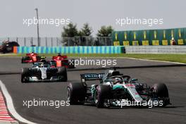 Lewis Hamilton (GBR) Mercedes AMG F1 W09. 29.07.2018. Formula 1 World Championship, Rd 12, Hungarian Grand Prix, Budapest, Hungary, Race Day.