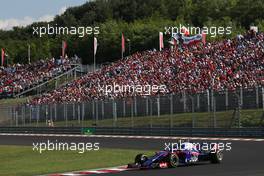 Pierre Gasly (FRA) Scuderia Toro Rosso  29.07.2018. Formula 1 World Championship, Rd 12, Hungarian Grand Prix, Budapest, Hungary, Race Day.