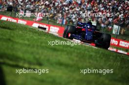 Pierre Gasly (FRA) Scuderia Toro Rosso STR13. 29.07.2018. Formula 1 World Championship, Rd 12, Hungarian Grand Prix, Budapest, Hungary, Race Day.