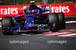 Pierre Gasly (FRA) Scuderia Toro Rosso STR13. 29.07.2018. Formula 1 World Championship, Rd 12, Hungarian Grand Prix, Budapest, Hungary, Race Day.