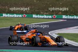 Fernando Alonso (ESP) McLaren MCL33. 29.07.2018. Formula 1 World Championship, Rd 12, Hungarian Grand Prix, Budapest, Hungary, Race Day.
