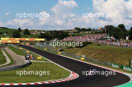 Sergio Perez (MEX) Sahara Force India F1 VJM11. 29.07.2018. Formula 1 World Championship, Rd 12, Hungarian Grand Prix, Budapest, Hungary, Race Day.