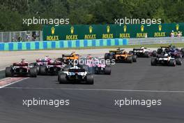 start of the race 29.07.2018. Formula 1 World Championship, Rd 12, Hungarian Grand Prix, Budapest, Hungary, Race Day.