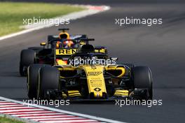 Nico Hulkenberg (GER) Renault Sport F1 Team RS18. 29.07.2018. Formula 1 World Championship, Rd 12, Hungarian Grand Prix, Budapest, Hungary, Race Day.