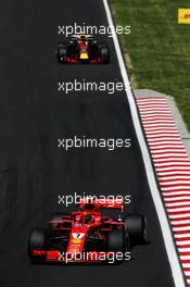 Kimi Raikkonen (FIN) Ferrari SF71H. 29.07.2018. Formula 1 World Championship, Rd 12, Hungarian Grand Prix, Budapest, Hungary, Race Day.