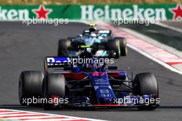 Pierre Gasly (FRA) Scuderia Toro Rosso STR13. 29.07.2018. Formula 1 World Championship, Rd 12, Hungarian Grand Prix, Budapest, Hungary, Race Day.