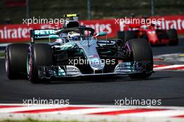 Valtteri Bottas (FIN) Mercedes AMG F1 W09. 29.07.2018. Formula 1 World Championship, Rd 12, Hungarian Grand Prix, Budapest, Hungary, Race Day.