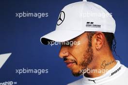 Lewis Hamilton (GBR) Mercedes AMG F1 in qualifying parc ferme. 28.07.2018. Formula 1 World Championship, Rd 12, Hungarian Grand Prix, Budapest, Hungary, Qualifying Day.