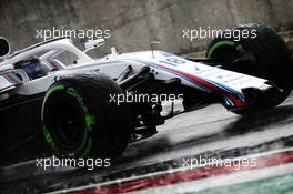 Lance Stroll (CDN) Williams FW41 with a broken front wing. 28.07.2018. Formula 1 World Championship, Rd 12, Hungarian Grand Prix, Budapest, Hungary, Qualifying Day.