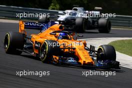 Fernando Alonso (ESP) McLaren F1  28.07.2018. Formula 1 World Championship, Rd 12, Hungarian Grand Prix, Budapest, Hungary, Qualifying Day.