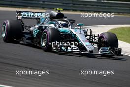 Valtteri Bottas (FIN) Mercedes AMG F1  28.07.2018. Formula 1 World Championship, Rd 12, Hungarian Grand Prix, Budapest, Hungary, Qualifying Day.