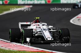 Charles Leclerc (MON) Sauber F1 Team C37. 28.07.2018. Formula 1 World Championship, Rd 12, Hungarian Grand Prix, Budapest, Hungary, Qualifying Day.
