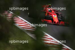 Kimi Raikkonen (FIN) Scuderia Ferrari  28.07.2018. Formula 1 World Championship, Rd 12, Hungarian Grand Prix, Budapest, Hungary, Qualifying Day.