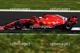 Sebastian Vettel (GER) Ferrari SF71H. 28.07.2018. Formula 1 World Championship, Rd 12, Hungarian Grand Prix, Budapest, Hungary, Qualifying Day.