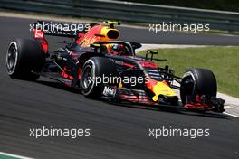 Max Verstappen (NLD) Red Bull Racing  28.07.2018. Formula 1 World Championship, Rd 12, Hungarian Grand Prix, Budapest, Hungary, Qualifying Day.