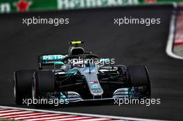 Valtteri Bottas (FIN) Mercedes AMG F1 W09. 28.07.2018. Formula 1 World Championship, Rd 12, Hungarian Grand Prix, Budapest, Hungary, Qualifying Day.