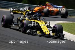 Nico Hulkenberg (GER) Renault Sport F1 Team  28.07.2018. Formula 1 World Championship, Rd 12, Hungarian Grand Prix, Budapest, Hungary, Qualifying Day.