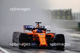 Fernando Alonso (ESP) McLaren MCL33. 28.07.2018. Formula 1 World Championship, Rd 12, Hungarian Grand Prix, Budapest, Hungary, Qualifying Day.