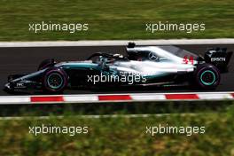Lewis Hamilton (GBR) Mercedes AMG F1 W09. 28.07.2018. Formula 1 World Championship, Rd 12, Hungarian Grand Prix, Budapest, Hungary, Qualifying Day.