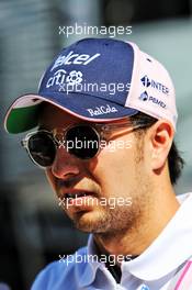 Sergio Perez (MEX) Sahara Force India F1. 29.07.2018. Formula 1 World Championship, Rd 12, Hungarian Grand Prix, Budapest, Hungary, Race Day.