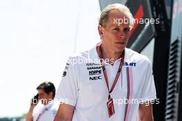 Andrew Green (GBR) Sahara Force India F1 Team Technical Director. 29.07.2018. Formula 1 World Championship, Rd 12, Hungarian Grand Prix, Budapest, Hungary, Race Day.