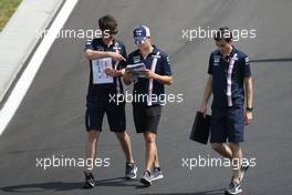 Sergio Perez (MEX) Sahara Force India F1   26.07.2018. Formula 1 World Championship, Rd 12, Hungarian Grand Prix, Budapest, Hungary, Preparation Day.