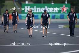 Sergio Perez (MEX) Sahara Force India F1   26.07.2018. Formula 1 World Championship, Rd 12, Hungarian Grand Prix, Budapest, Hungary, Preparation Day.