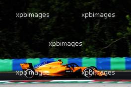 Lando Norris (GBR) McLaren MCL33 Test Driver. 31.07.2018. Formula 1 Testing, Budapest, Hungary.