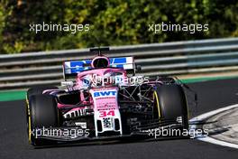 Nicholas Latifi (CDN) Sahara Force India F1 VJM11 Development Driver. 31.07.2018. Formula 1 Testing, Budapest, Hungary.