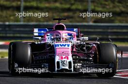 Nicholas Latifi (CDN) Sahara Force India F1 VJM11 Development Driver. 31.07.2018. Formula 1 Testing, Budapest, Hungary.