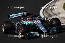 George Russell (GBR) Mercedes AMG F1 W09 Reserve Driver. 31.07.2018. Formula 1 Testing, Budapest, Hungary.