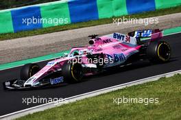 Nicholas Latifi (CDN) Sahara Force India F1 VJM11 Development Driver. 31.07.2018. Formula 1 Testing, Budapest, Hungary.