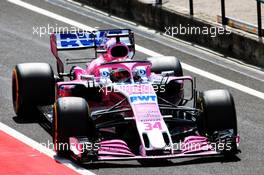 Nicholas Latifi (CDN) Sahara Force India F1 VJM11 Development Driver. 31.07.2018. Formula 1 Testing, Budapest, Hungary.