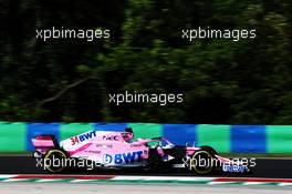 Nicholas Latifi (CDN) Sahara Force India F1 VJM11 Development Driver. 31.07.2018. Formula 1 Testing, Budapest, Hungary.