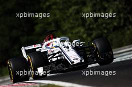 Marcus Ericsson (SWE) Sauber C37. 31.07.2018. Formula 1 Testing, Budapest, Hungary.