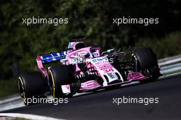 Nicholas Latifi (CDN) Sahara Force India F1 VJM11 Development Driver. 31.07.2018. Formula 1 Testing, Budapest, Hungary.